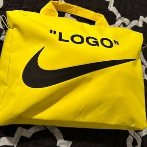 Off-White X Nike Crossbody Bag With Backpack Vest And Zipper Laces